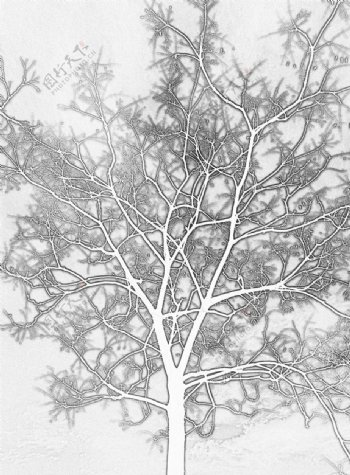 树枝底纹壁纸图片