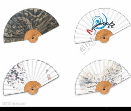 中国风扇子图标图片