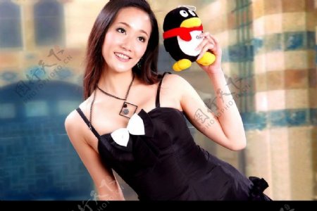 写真美女摄影QQ头像企鹅图片