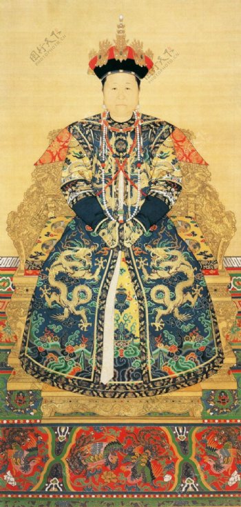 清朝皇后图片