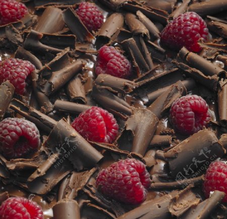 草莓巧克力火锅底料图片