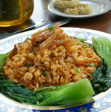 韩式泡菜炒饭图片