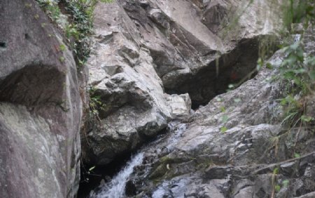 温州市林坑村小小瀑布图片