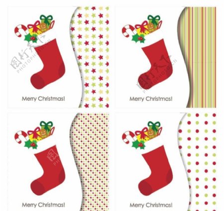 裝滿禮物的聖誕襪图片