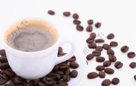 咖啡coffee咖啡豆图片