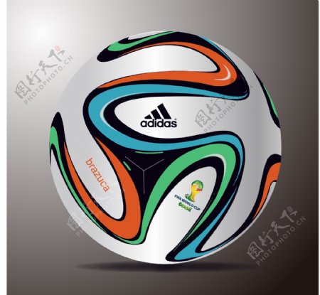 巴西世界杯用球桑巴图片