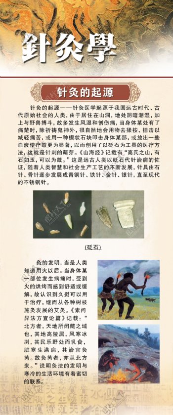 中医文化展板针灸学图片