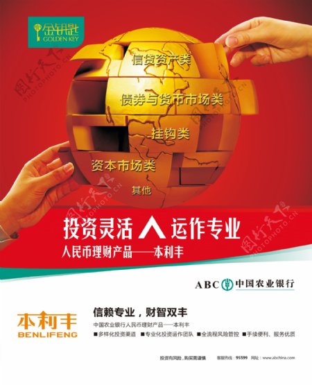 中国农业银行理财产品图片