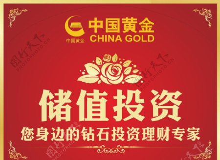 中国黄金储值投资图片