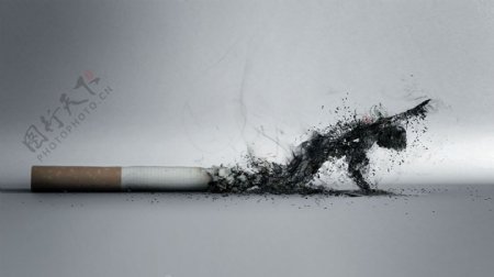 香烟创意图图片