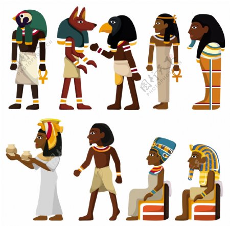 埃及人物图片