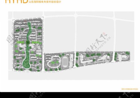 山东海阳核电专家村规划设计0065