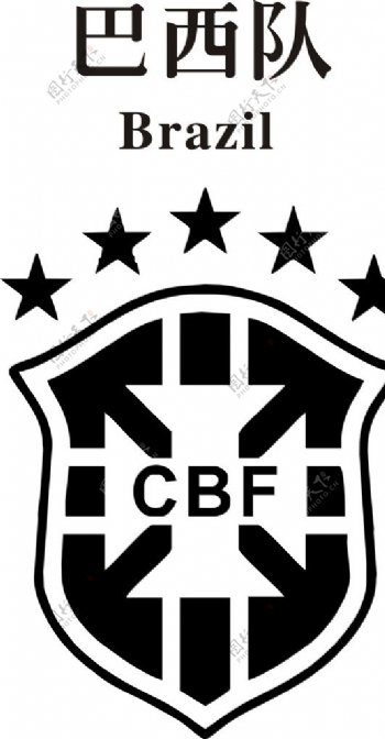 巴西足球队徽