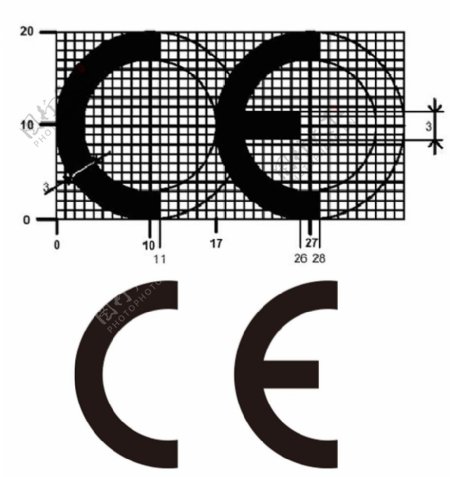 CE国际标准图标