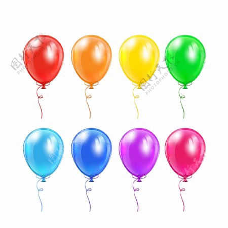彩色气球设计