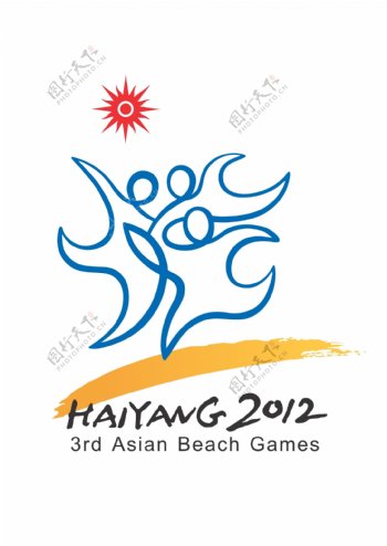 2012亚洲沙滩运动会logo