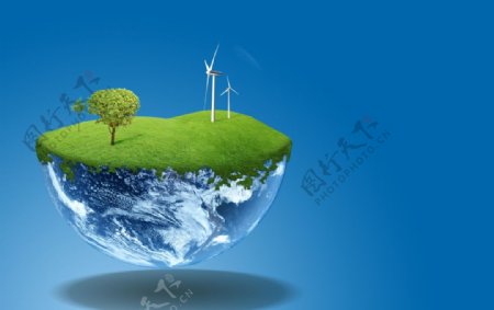 保护地球环境创意海报
