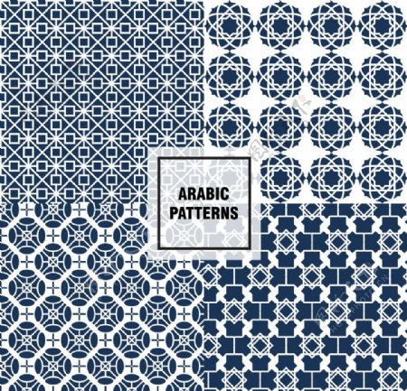 阿拉伯语瓷砖图案
