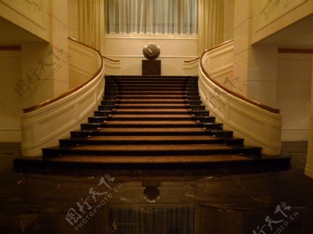 半岛酒店欧式楼梯