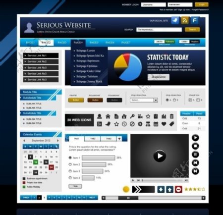 网页UI设计