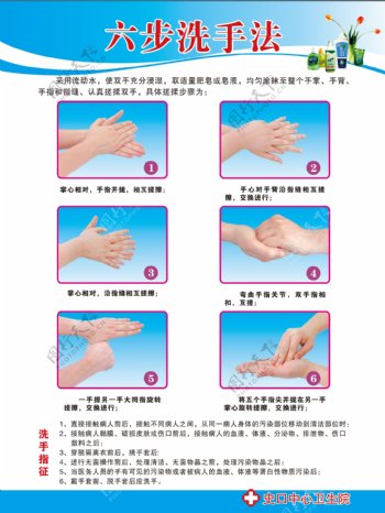 六步洗手