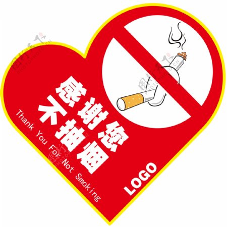 禁止吸烟异形牌