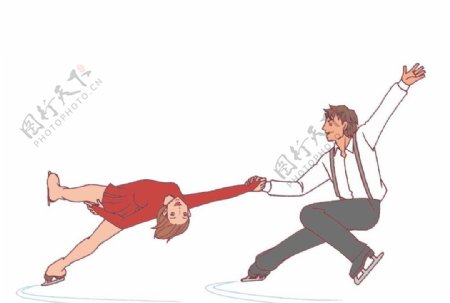 双人滑冰