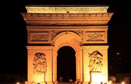 巴黎凯旋门微缩景观
