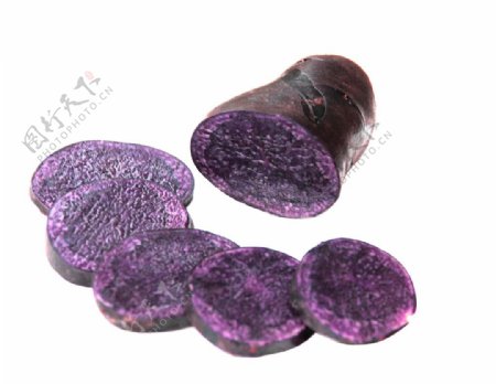 紫马铃薯黑玫瑰紫土豆