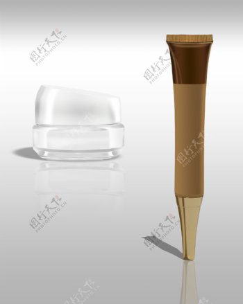 化妆品玻璃瓶子软管