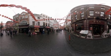 伦敦唐人街VR视频