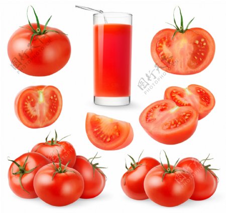 蕃茄与蕃茄汁图片