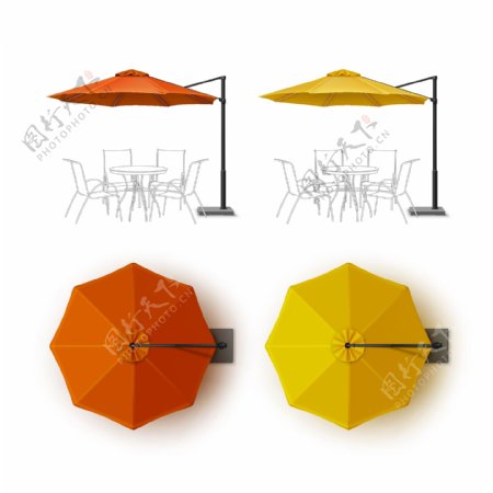 露天太阳伞