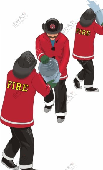 消防人员图片