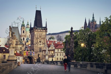 捷克城市风景