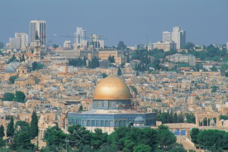 耶路撒冷城市风景图片