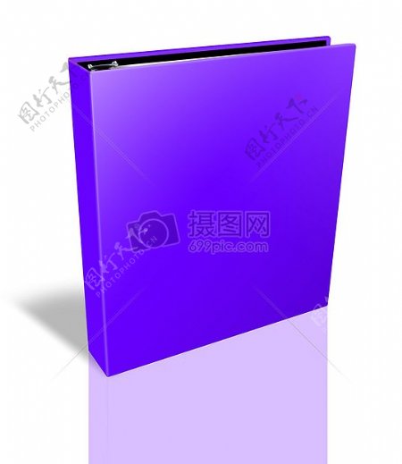 紫色的文件夹
