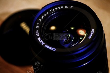 镜头佳能摄影相机照片数字照相机玻璃数码单反相机