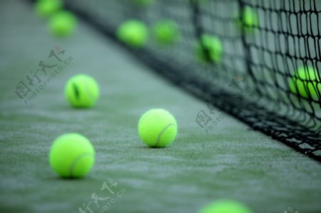 网球网球场图片
