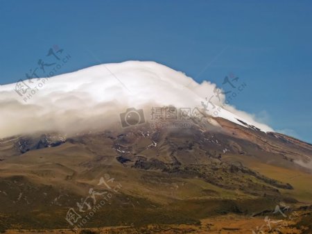 厄瓜多尔的山峰