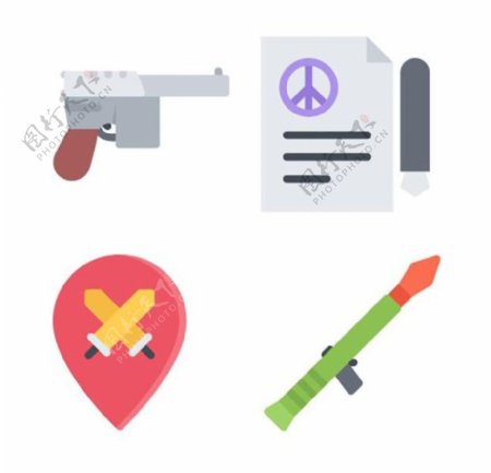 战争武器精美icon图标