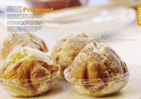 厨房美味食品画册设计PSD素材