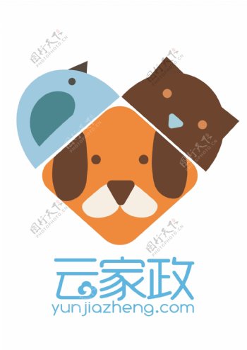 宠物公益Logo
