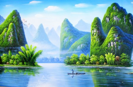 美丽的桂林山水风景图片