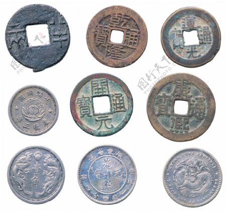 古代钱币图片