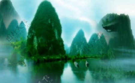 桂林山水风景如画高清视频素材