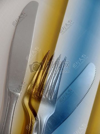 刀具餐具吃福克厨房勺子刀餐厅银板表