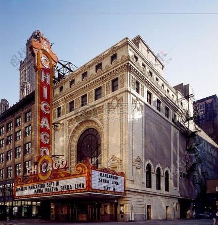 芝加哥剧院的印迹