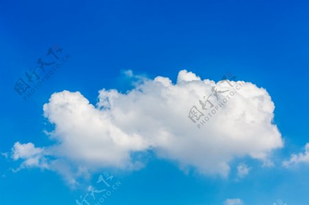 一朵白云的图片图片