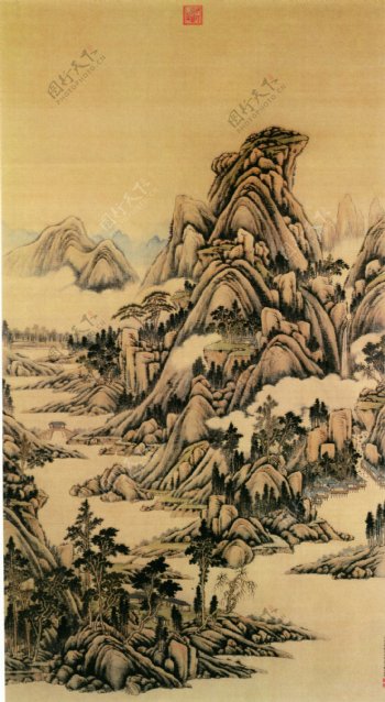 山水名画中国画古典藏画0015